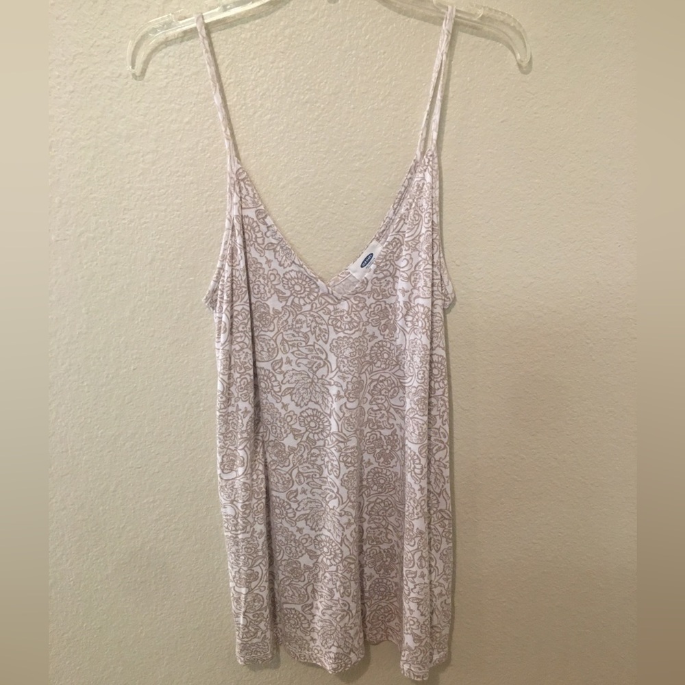 Spaghetti strap tank top